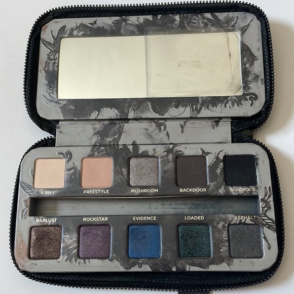 Retired/limited edition urban decay smoked eye shadow pallet - Picture 3 of 3
